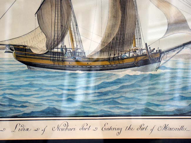"The Schooner Lidia of Newburi Port Entering the Port of Marseilles 10 November 1807" by Nicolas Cammillieri — image 4